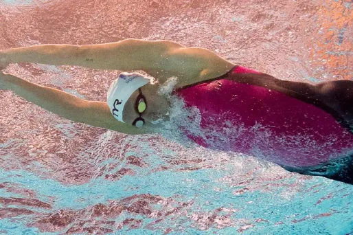 Charlotte Bonnet aux Mondiaux de Kazan. (1280x640) Xavier MARIT/AFP