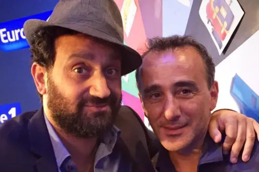 Elie Semoun Cyril Hanouna Europe 1 1280 640