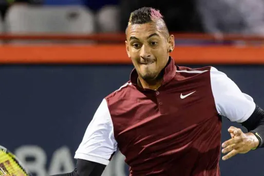 Nick Kyrgios tennis Montréal Minas Panagiotakis / GETTY IMAGES NORTH AMERICA / AFP 1280