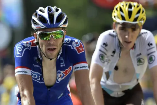 Thibaut Pinot et Romain Bardet (1280x640) Jeff PACHOUD/AFP