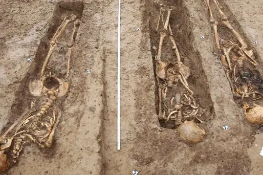 200 squelettes de soldats de Napoléon découverts à Francfort