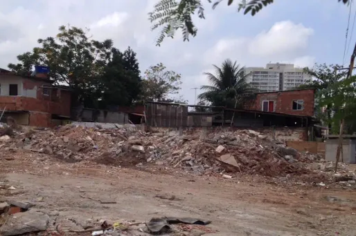 La Vila Autodromo va bientôt disparaître pour faire place à des voies d'accès vers le Parc olympique. (1280x640) Charles CARRASCO/Europe 1