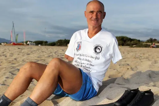 Thierry Corbalan avant son départ jeudi 10 septembre.