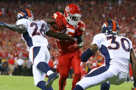 Jamaal Charles avec les Chiefs (1280x640) Ronald MARTINEZ/Getty Images North America/AFP
