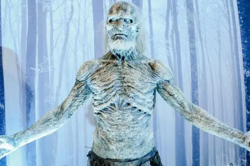 Le roi des marcheurs blancs que vous pourrez admirer à l'exposition sur Game of Thrones