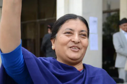 Bidhya Bhandari, Nepal, AFP