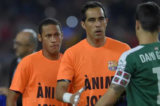 Claudio Bravo face à Eibar (1280x640) Lluis GENE/AFP