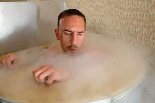 Ribéry Cryothérapie 1280x640 / FRANCK FIFE / AFP