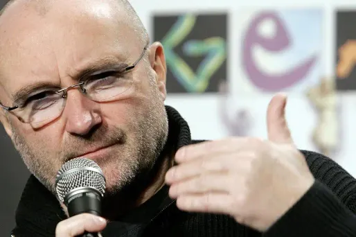 Phil Collins, crédits AFP
