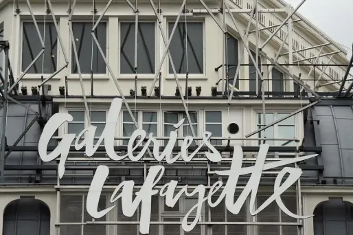 magasins, galeries lafayette, AFP
