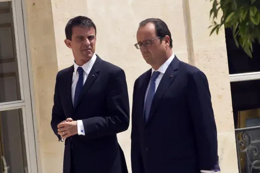 Hollande et Valls stables dans les sondages