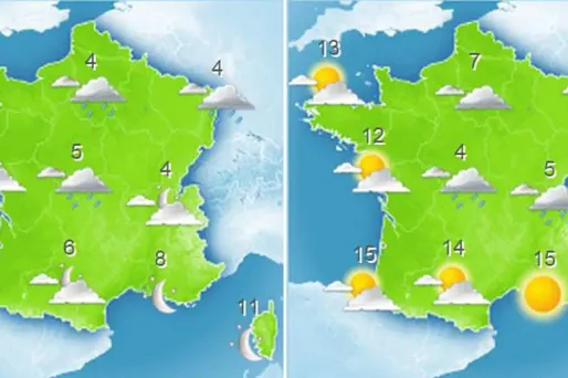 La météo du jeudi 15 octobre : un peu de soleil, des Landes à la Provence
