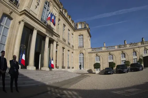 Les policiers du service de protection des personnalités (SDLP).
