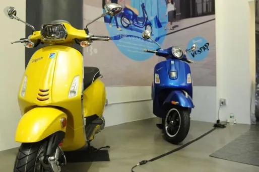 scooter vespa, crédits AFP