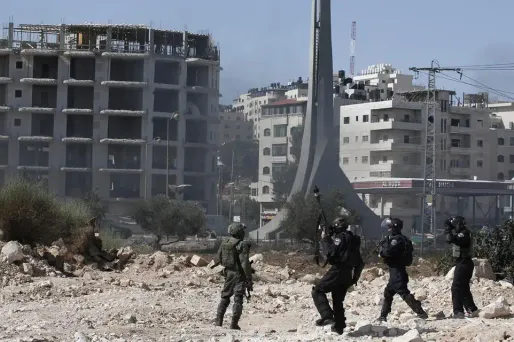 Dimanche, à Ramallah.