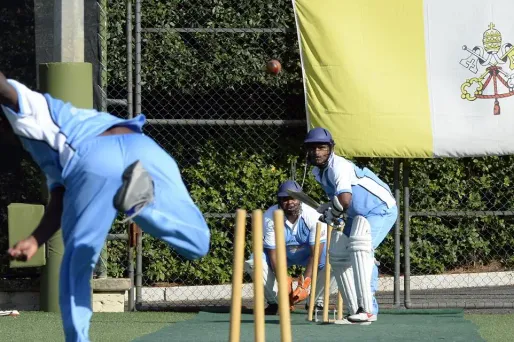 Le club dde cricket du Vatican (1280x640) Andreas SOLANO/AFP
