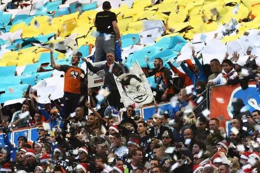 Om stade Vélodrome supporters AFP 1280