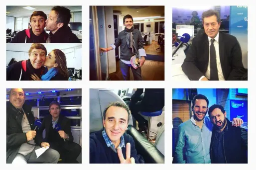 Découvrez les coulisses d'Europe 1 sur Instagram