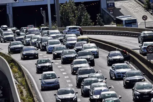 Importants embouteillages mardi matin en Île-de-France