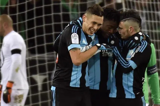 Ligue 1 : l'OM réagit et l'emporte à Saint-Etienne