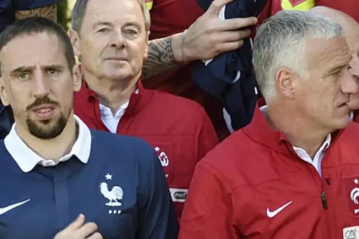 Franck Ribéry et Didier Deschamps 1280x640/ AFP