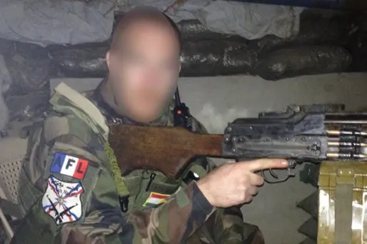 Hannibal, 25 ans, engagé en Irak contre l'Etat islamique.