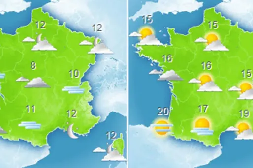La météo du mardi 10 novembre : une journée agréable, avec de belles éclaircies
