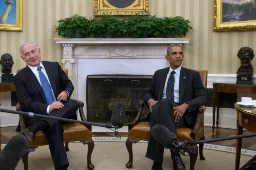Netanyahu rencontre Obama 1280x640/ JIM WATSON / AFP