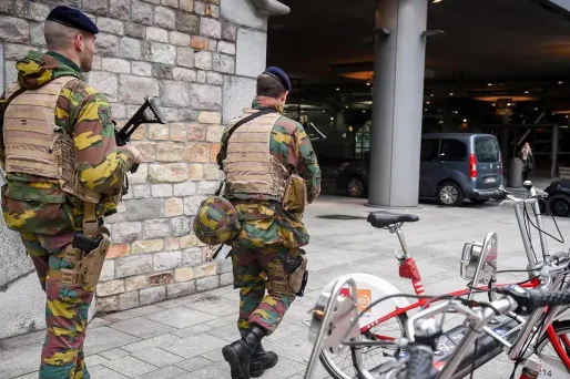 Belgique : un militaire pris en flagrant délit de shopping