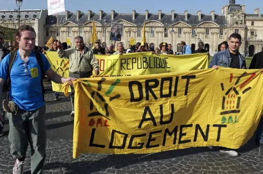 Droit au logement, AFP