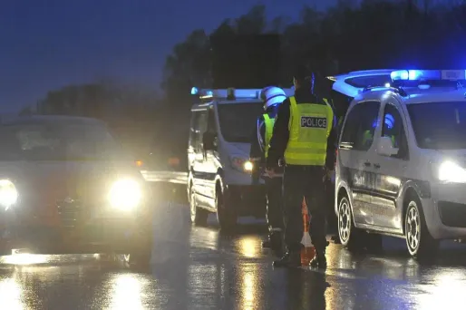 autoroute bloquée police 1280