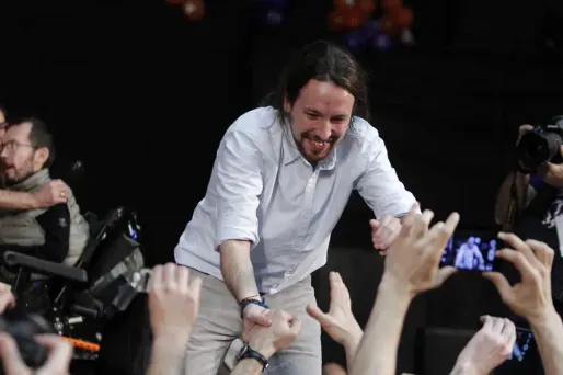 Pablo Iglesias, le leader de Podemos, le 18 décembre.