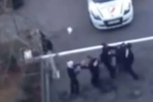 Un altercation entre jeunes et policiers à Pantin, en Seine-Saint-Denis, le 26 décembre 2015.