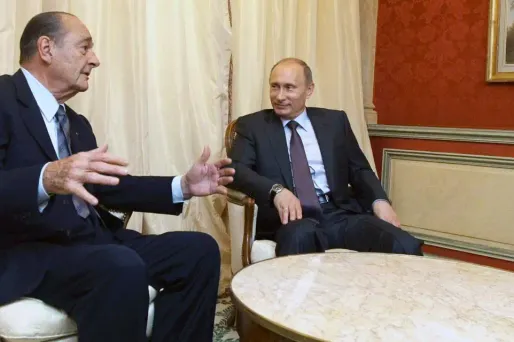 Chef de l'État de 1995 à 2007, Jacques Chirac avait été le chef de file du "camp de la paix" contre la guerre en Irak en 2003.