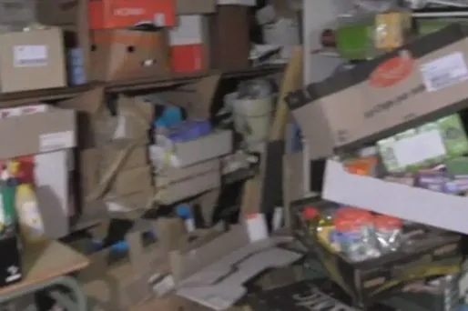 Les locaux cambriolés de l'association caritative Saint-Vincent-de-Paul, à Rennes.