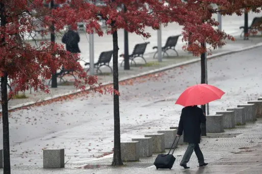 La météo du mardi 8 décembre : l'ouest sous la pluie