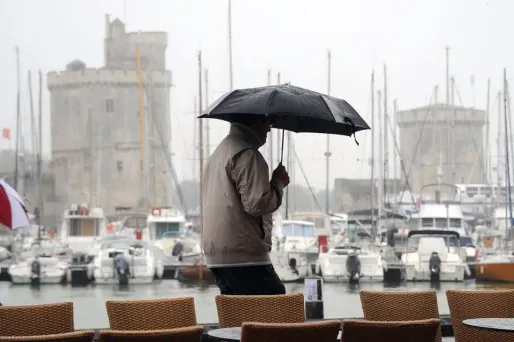 Quelques gouttes de pluie à prévoir sur les Charentes.