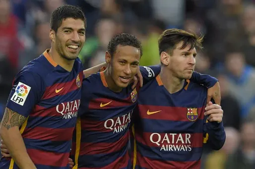 Suarez, Neymar et Messi (1280x640) Lluis GENE/AFP