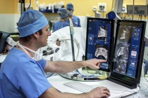 Une opération d'un cancer de la prostate.