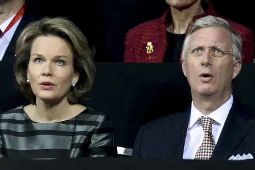 Roi et reine de Belgique DIRK WAEM / BELGA / AFP