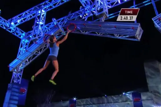 Extrait du jeu "American Ninja Warrior"