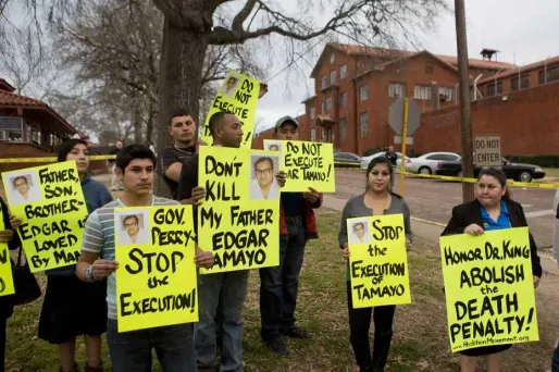 Malgré les protestations, Edar Tamayo Arias a été exécuté