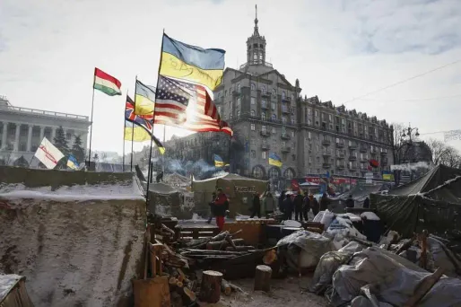Ukraine: les manifestants contrôlent le ministère de la Justice