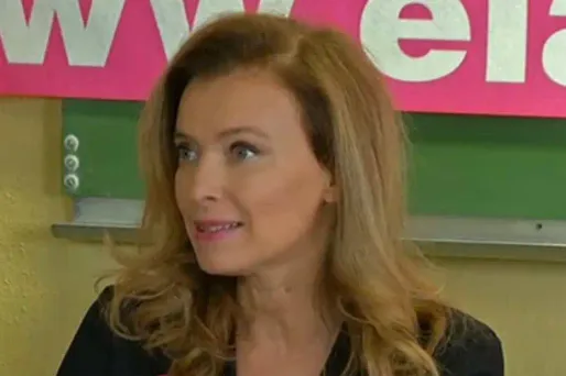 Valérie Trierweiler est rentrée d'Inde