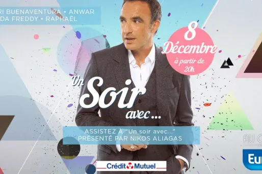 Venez assister à une soirée musicale exceptionnelle avec Nikos Aliagas