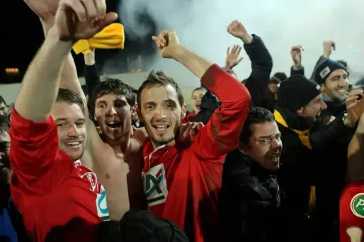 Les joueurs du FB Ile-Rousse savourent cette victoire.