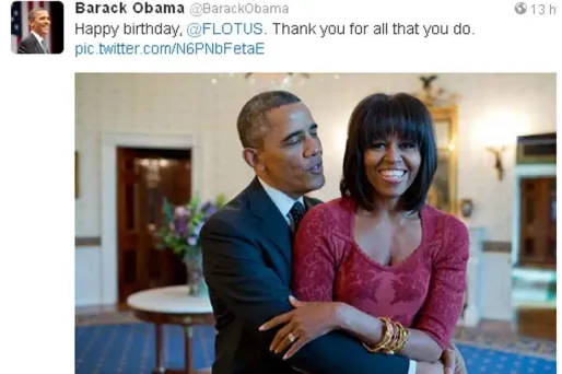 Michelle Obama rejoint le club des "quinquas"