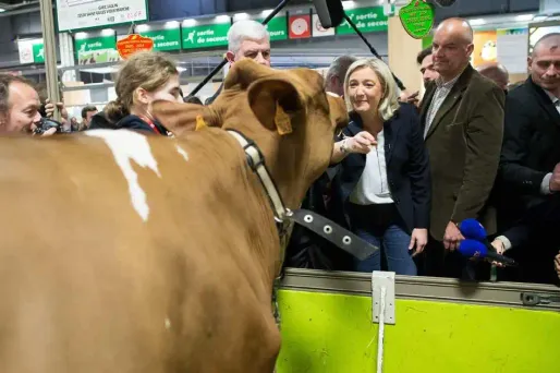 "Je suis persuadé que 40% des agriculteurs présents ici votent FN"