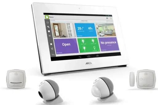 Le Français Archos ne présente pas un appareil mais plusieurs gammes d'objets connectés pour la maison, la santé ou encore le sport.