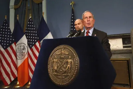Michael Bloomberg a laissé la main à Bill de Blasio mardi.